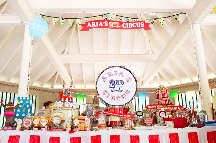 circus party decorations